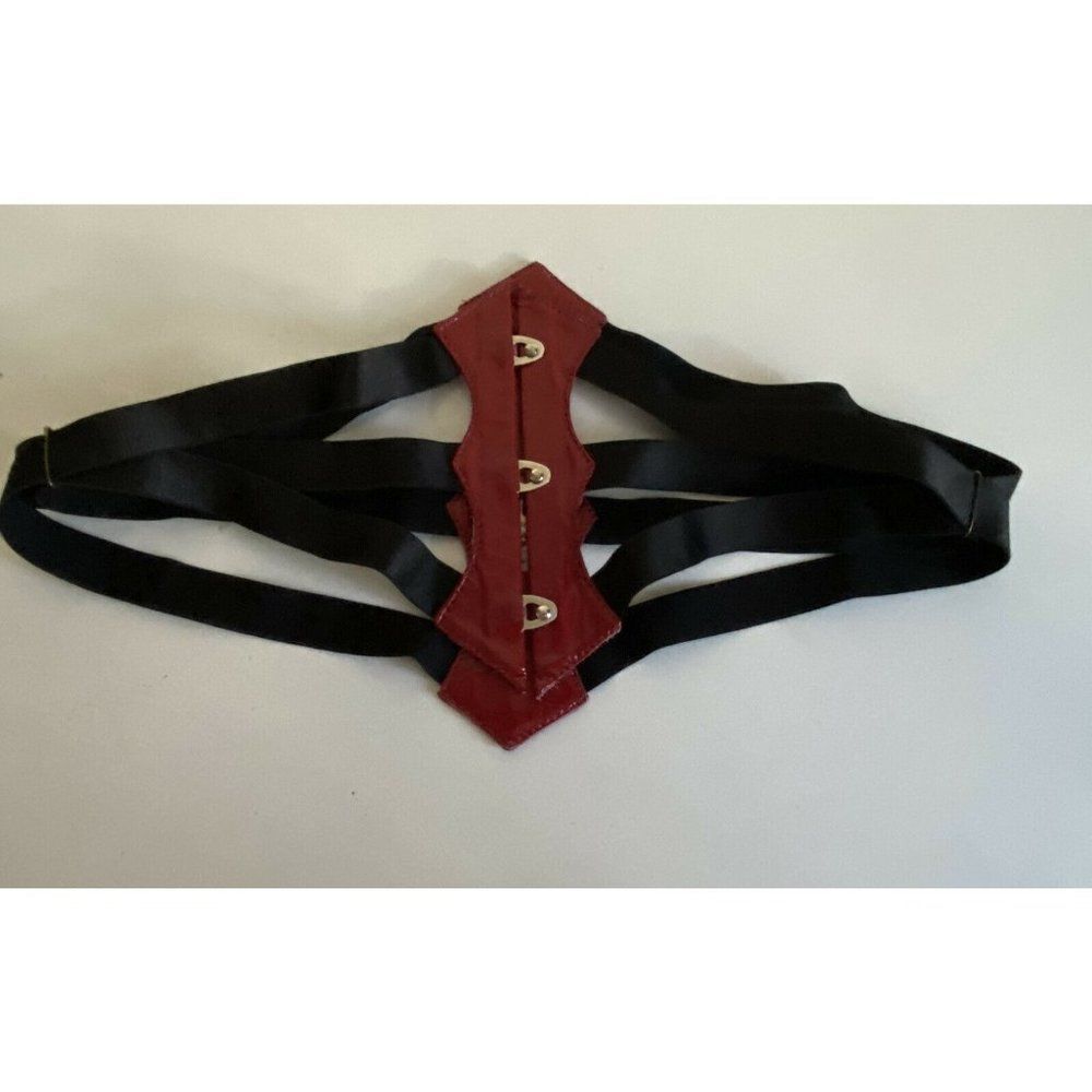 Dark Garden 28" waist cincher corset. Morticia Addams vibes-Goth/Cosplay Size Lg